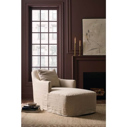 Picture of Noel Slipcovered Chaise Chair